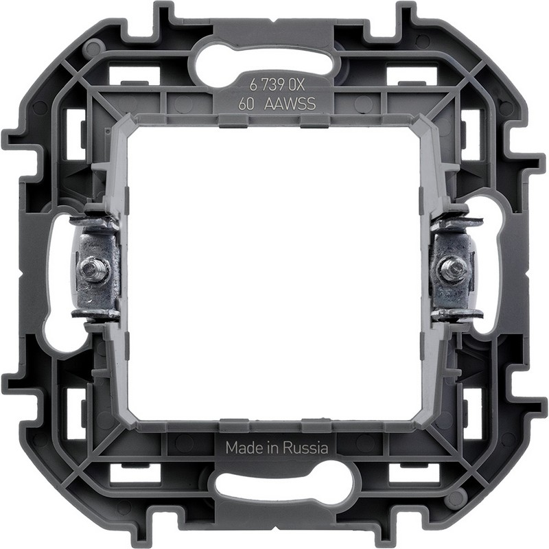 673900 Legrand Inspiria Адаптер для механизма Mosaic белый, вид сзади