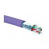 Кабель кат. 6, F/UTP, 4 пары, 23 AWG, нг(А)-LSLTx, внут. прокладки, фиолетовый, кат. в коробке 305