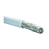 Кабель Slim Line кат. 6A, S/FTP, 500 МГц, 4 пары, нг(A)-HF, внутр, белый, 500 м