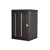 Шкаф 19" телекоммуникационный настенный, 18U 901х600х600 мм, дверь перфорация, черный