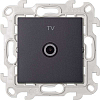 Розетка TV одиночная цвета графит S24 Harmonie, SIMON 2450477-038