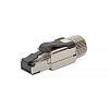 Вилка RJ45 категории 8.1 FTP для полевой установки