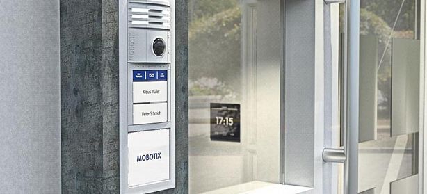 Система IP-видеодомофона для входной двери от MOBOTIX-4