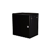 Шкаф 19" телекоммуникационный настенный, 12U 635х600х450 мм, дверь металл, черный