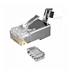 Вилка RJ45, категория 6, FTP, 1,20 мм, упаковка 50 штук