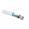 Кабель категории 6, F/UTP, 4 пары, 23 AWG, нг(А)-HF, внутренней прокладки, белый, коробка 305 м