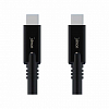 Кабель USB C-C v3.1, 1м, SBrico, черный