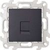 Розетка для передачи данных RJ45 Cat.5e UTP цвета графит S24 Harmonie, SIMON 2410598-038