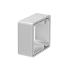 Кольцо для защиты кромок LKM 40x40 мм (серый), Тип: KSR40040